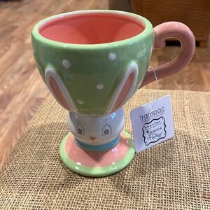 NWT Johanna Parker bunny mug